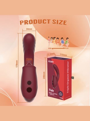 žTide vibrator za klitoris i g tačku -CN 811026225 -4